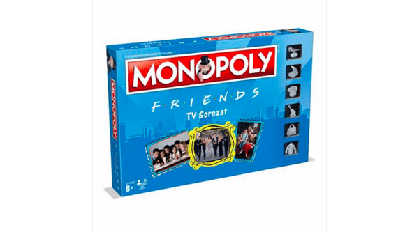 Monopoly játék otthonra, nyaralásra