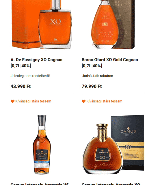 A Cognac igazi különlegesség